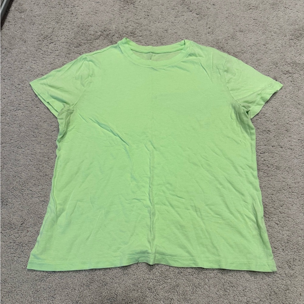 A New Day Neon Green Tee